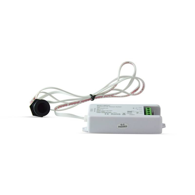Interruptor con sensor de proximidad IR 12-36V para puertas de armario (1)