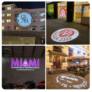 Proyector de logos LED GOBO 100W - Óptica 30° - Exterior - Rotativo (11)