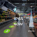 LED GOBO projector - 40W - 9° optics - Outdoor - Adjustable 2