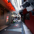 LED GOBO projector - 40W - 13° optics - Outdoor - Adjustable 2