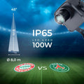 LED GOBO projector - 100W - 45° optics - Outdoor - Adjustable 2