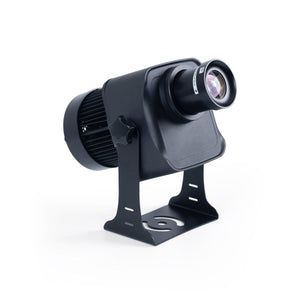 Proyector de logos LED GOBO 100W - Óptica 45° - Exterior - Rotativo - Barcelona Led-Signage