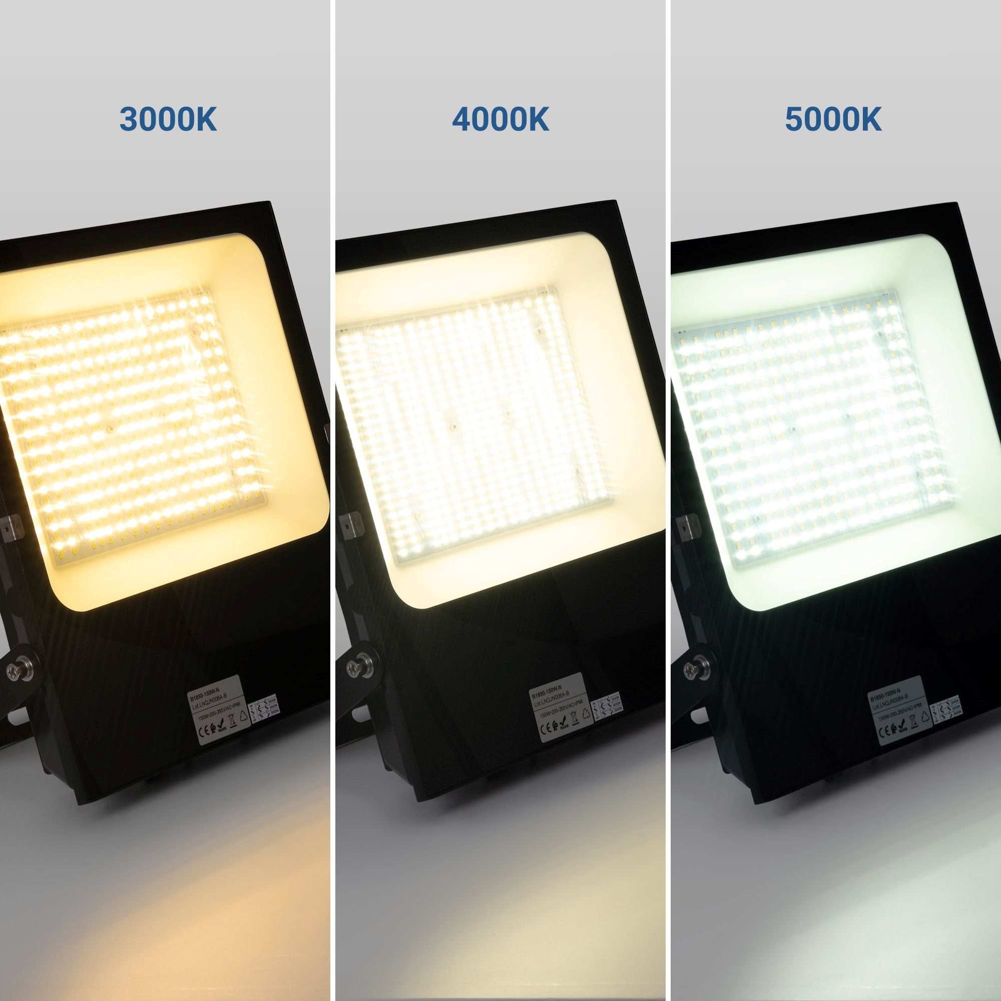Proyector LED exterior 150W CCT - Serie "PRO" - 110lm/W - IP66 (1)