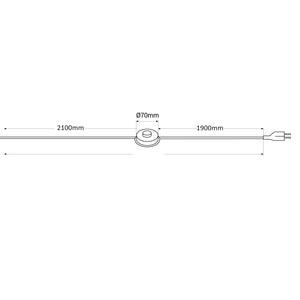 Lámpara de pie arco "Bend" - E27 (13)