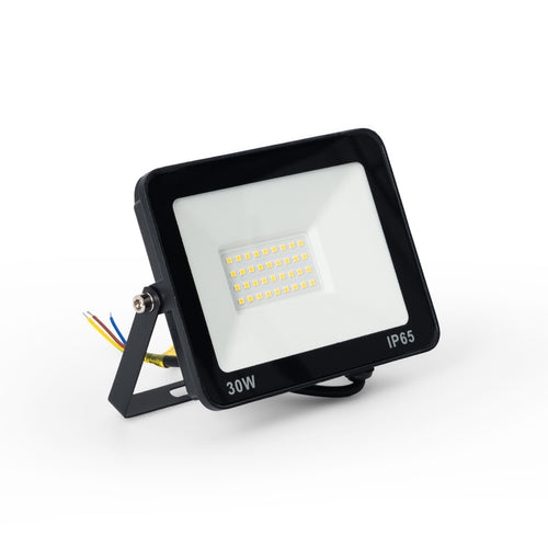 Naświetlacz zewnętrzny LED 30W - 95lm/W - IP65 - Czarny
