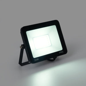 Proyector LED exterior 30W - 95lm/W - IP65 - Negro - Barcelona Led-