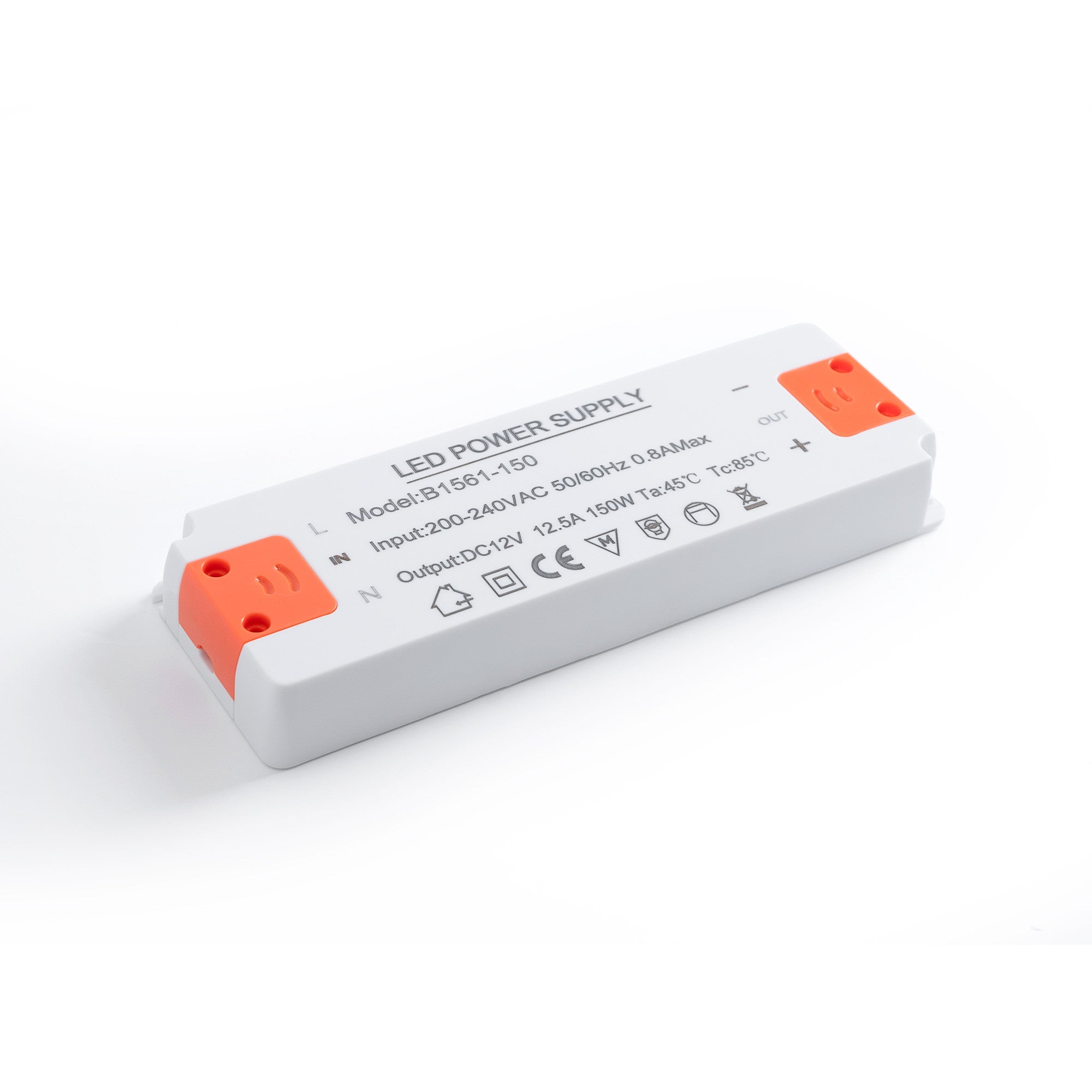 Fuente de alimentación ultra slim 12V - 150W - 12.5A - IP20