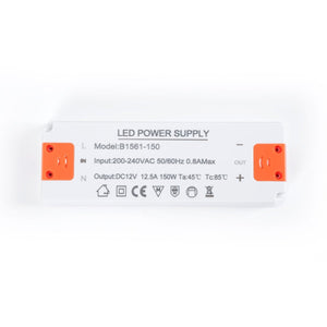 Fuente de alimentación ultra slim 12V - 150W - 12.5A - IP20 - Barcelona Led-Material eléctrico