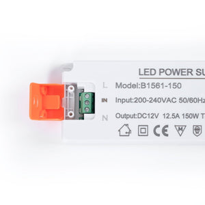 Fuente de alimentación ultra slim 12V - 150W - 12.5A - IP20 - Barcelona Led-Material eléctrico