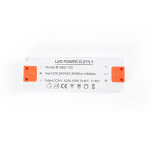 Fuente de alimentación ultra slim 24V - 150W - 6.25A - IP20 - Barcelona Led-Material eléctrico