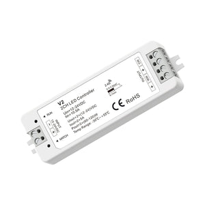 Controlador CCT 12-24V DC - 2 canales - 5A/canal - RF 2.4GHz - Skydance - Barcelona Led-Control y regulación