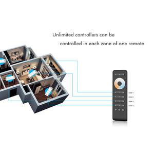 Controlador CCT 12-24V DC - 2 canales - 5A/canal - RF 2.4GHz - Skydance (12)