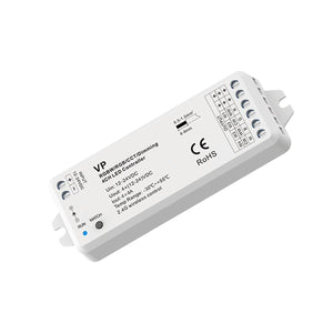 Controlador Monocolor / CCT/ RGB/ RGBW 12-24V DC - 4 canales - 4A/canal - RF 2.4GHz - Skydance (1)
