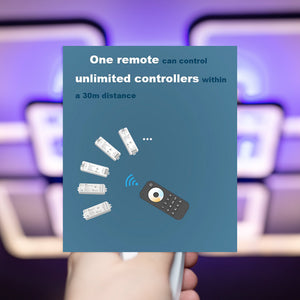 Mando a distancia LED RGB / RGBW - 1 zona / 4 escenas - SK-RT4-N - Skydance (5)