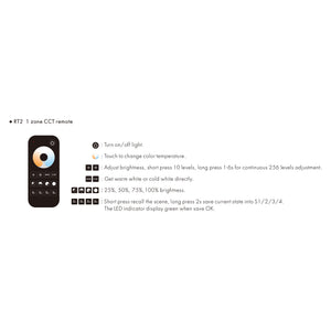 Mando a distancia LED CCT - 1 Zona / 4 escenas - SK-RT2-N - Skydance (5)