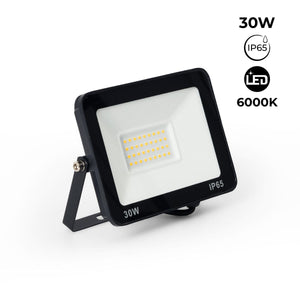 Proyector LED exterior 30W - 95lm/W - IP65 - Negro - Barcelona Led-