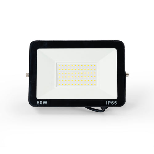 Faro LED esterno 50W - 95lm/W - IP65 - Nero