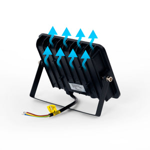 Proyector LED exterior 30W - 95lm/W - IP65 - Negro (9)
