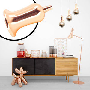 Casquillo E27 Bronce Rosado Campana Vintage Series - Barcelona Led-