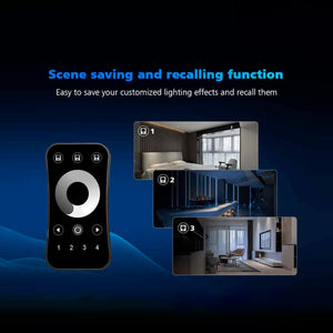 Mando a distancia LED RGB / RGBW - 4 zonas - SK-R8 - Skydance (4)