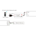 RGB + CCT Controller - 12-24V DC - 5 channels - 3A/channel - RF 2.4GHz - Skydance 5