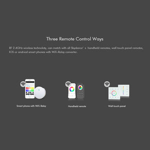 Controlador RGB + CCT 12-24V DC - 5 canales - 3A/canal - RF 2.4GHz - Skydance (7)