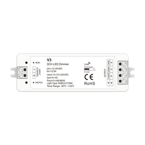 Controlador Monocolor / CCT / RGB 12-24V DC - 3 canales - 4A/canal - RF 2.4GHz - Skydance (15)