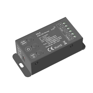 Controlador RGB 12-24V DC - 3 canales - Control por botones y RF 2.4GHz - Skydance (5)