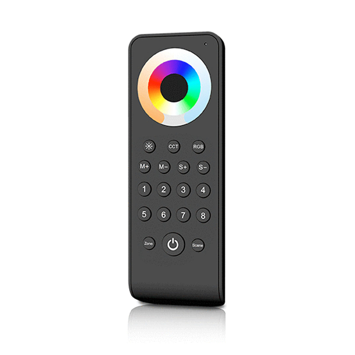 Mando a distancia LED monocolor / CCT / RGB / RGBW / RGB + CCT - 8 zonas / 8 escenas - SK-RS10 - Skydance