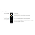 Single color/CCT LED remote control - 4 zones / 3 scenes - SK-RS2 - Skydance 5