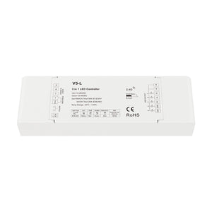 Controlador Monocolor / CCT / RGB / RGBW / RGB + CCT 12-48V DC - 5 en 1 - RF 2.4GHz - PUSH dimmer - Skydance - Barcelona Led-Control y regulación