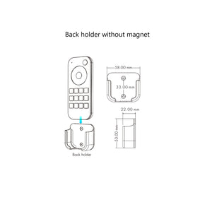 Mando a distancia LED RGB + CCT - 1 zona / 2 escenas - SK-RT5-N - Skydance (6)