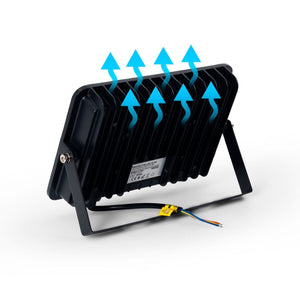 Proyector LED exterior 50W - 95lm/W - IP65 - Negro - Barcelona Led-