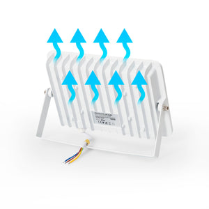 Proyector LED exterior 50W - 95lm/W - IP65 - Blanco (22)