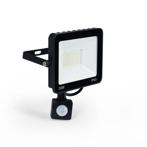 Proyector LED exterior con sensor de movimiento PIR - 30W - IP65 - 6000K (2)
