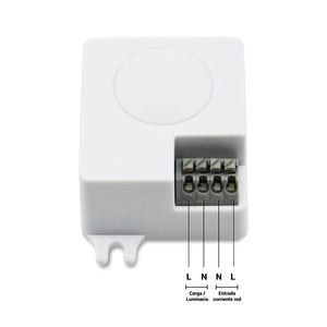 Sensor radar de presencia y movimiento por microondas 360º 5.8GHz IP20 - Barcelona Led-