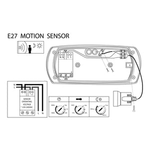 Aplique de pared con sensor FUMAGALLI FRANCY Opal E27 (13)
