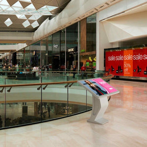Display publicitario - Digital Kiosk 43" - Pantalla Táctil - Interior - 16GB - Base "K" - Barcelona Led-Signage