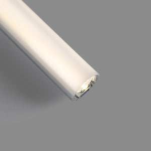 Perfil de aluminio para tira LED ≤ 13mm - Superficie - ø 28mm - 2 metros - Barcelona Led-