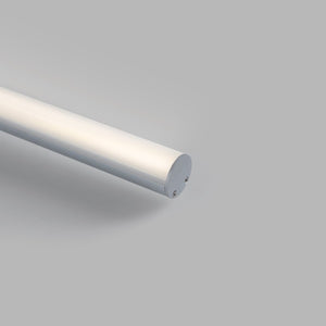 Perfil de aluminio para tira LED ≤ 13mm - Superficie - ø 28mm - 2 metros - Barcelona Led-