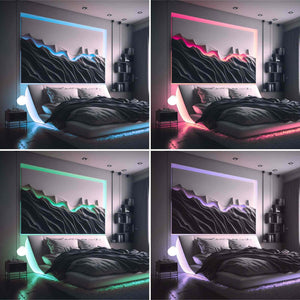 Tira LED COB 24V DC RGB - Emisión lateral - 12W/m - 10mm - IP20 - Corte c/ 5cm - Rollo de 5 metros (1)