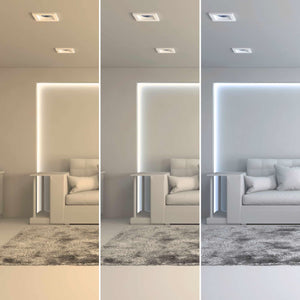 Tira LED COB 24V DC CCT - Emisión lateral - 12W/m - 10mm - IP20 - Corte c/ 5cm - Rollo de 5 metros (1)