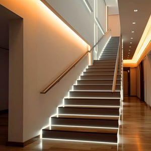 Tira LED COB 24V DC monocolor - Emisión lateral - 9W/m - 8mm - IP20 - Corte c/ 3cm - Rollo de 5 metros (5)