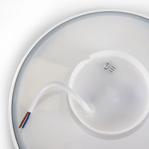 Aplique de pared circular "Eclipse" 18W - CCT - IP65 - Barcelona Led-Decoración