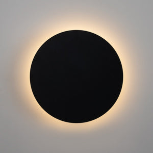 Aplique de pared circular "Eclipse" 18W - CCT - IP65 - Barcelona Led-Decoración