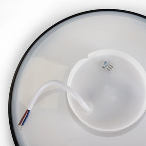 Aplique de pared circular "Eclipse" 18W - CCT - IP65 - Barcelona Led-Decoración