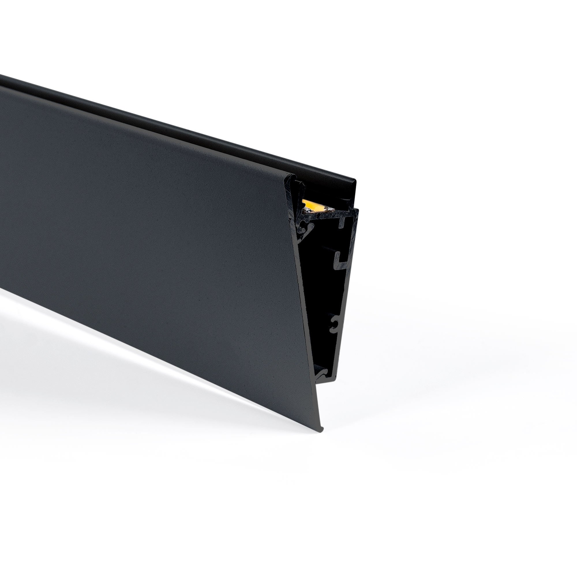 Perfil de aluminio superficie - Tira LED ≤ 12mm - 23.5x57.8mm - 2 metros