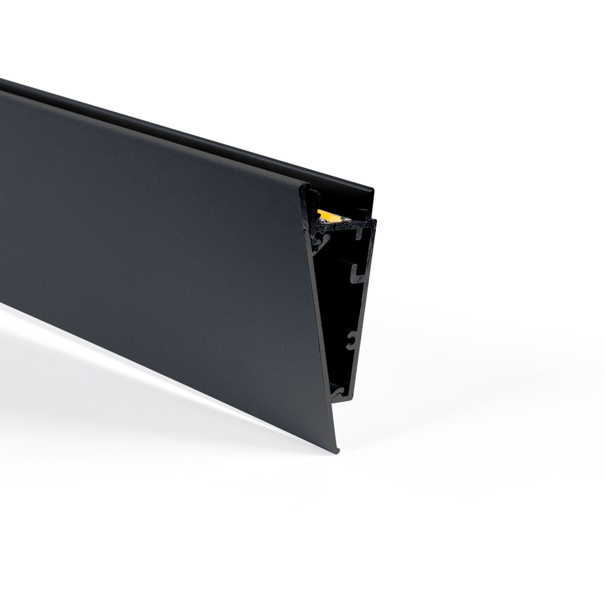 Perfil de aluminio superficie - Tira LED ≤ 12mm - 23.5x57.8mm - 2 metros