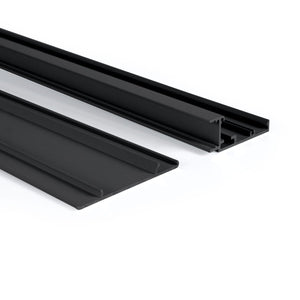 Perfil de aluminio superficie - Tira LED ≤ 12mm - 23.5x57.8mm - 2 metros - Barcelona Led-