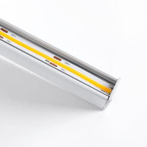 Perfil de aluminio superficie - Tira LED ≤ 12mm - 23.5x57.8mm - 2 metros - Barcelona Led-